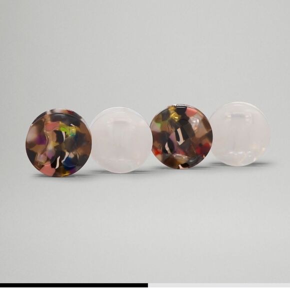 Lululemon Small Claw Hair Clips 4 Pack NWT - Picture 3 of 5